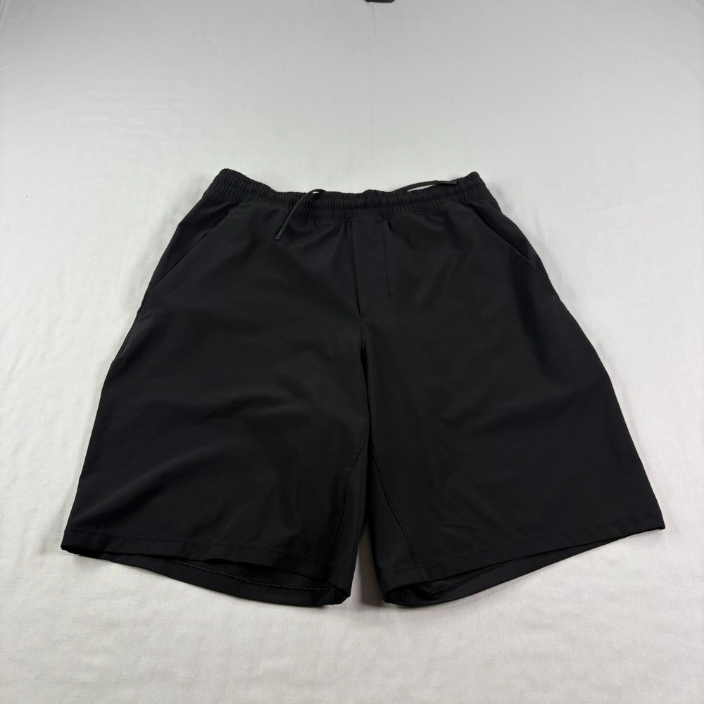 Lululemon Pace Breaker Shorts Men M Black Lined Gym Performance Athletic Running - Picture 3 of 11
